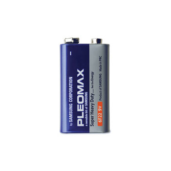 Батарейка Тип "9V" Samsung "Pleomax" 6F22